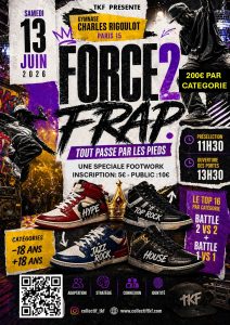 Affiche battle force 2 frap 2026 - collectif TKF